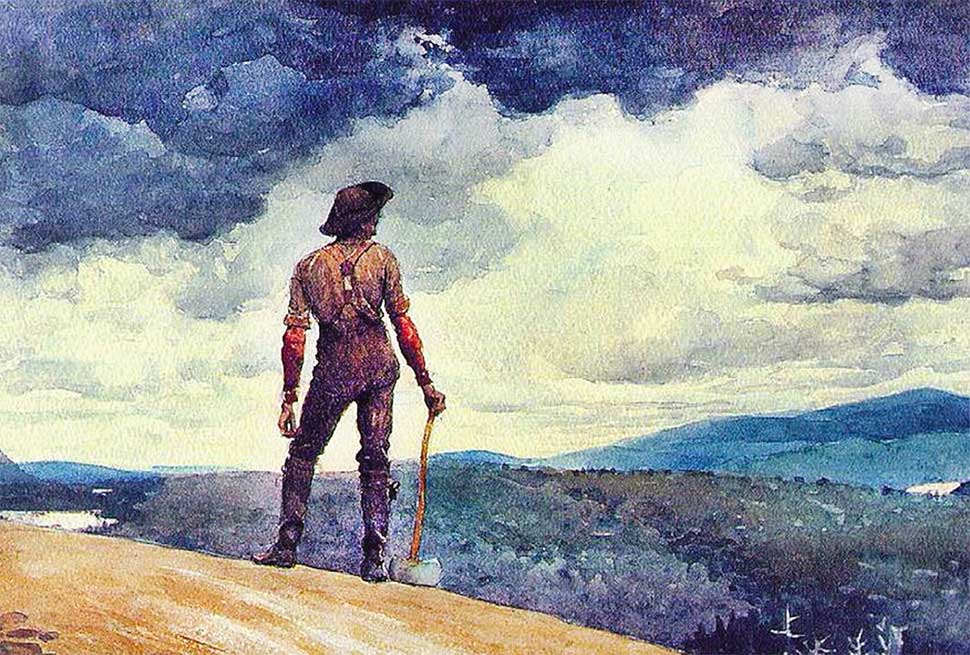 Penebang Kayu (Picture by Winslow Homer)