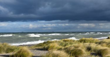 Menikmati deru ombak Laut Baltik di Pulau Fehmarn (Foto: Greta Mildenstein)