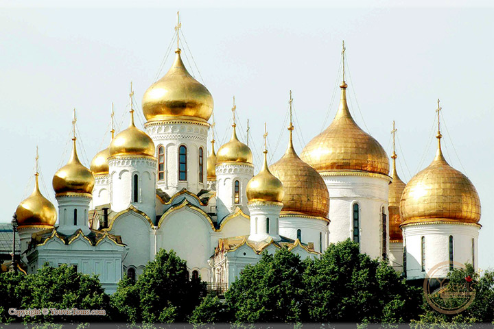 Gereja Kubah Emas di Kremlin
