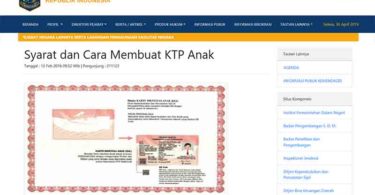 Image : Screenshot kemendagri.go.id