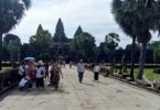 Wisatawan berkunjung ke Angkor Wat (Image: Karnadi/NTD Indonesia)