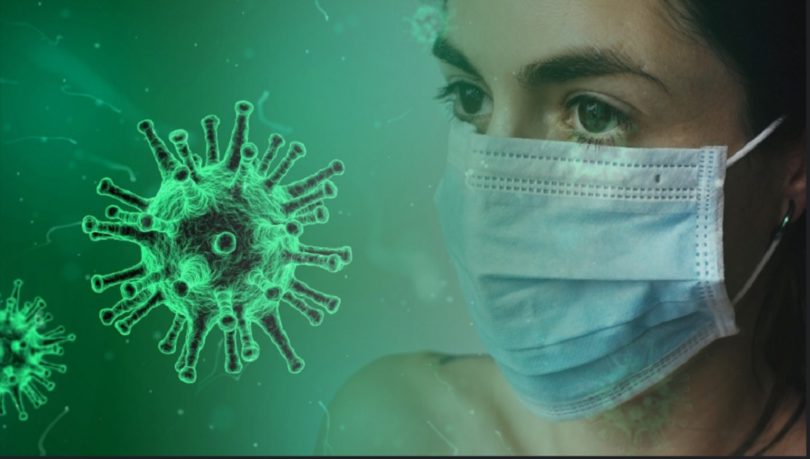 Ilustrasi virus korona