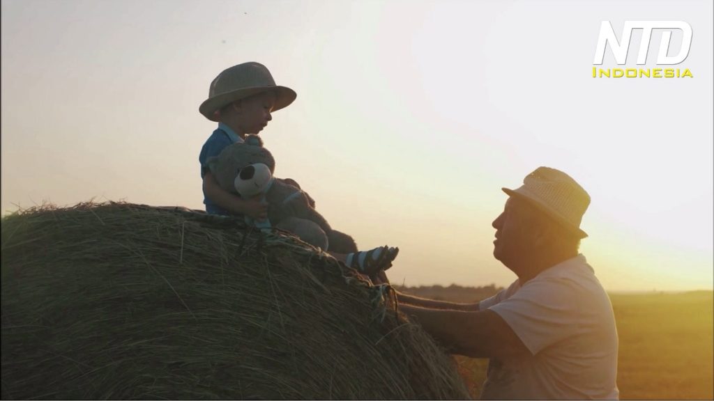 Kakek dan anak kecil