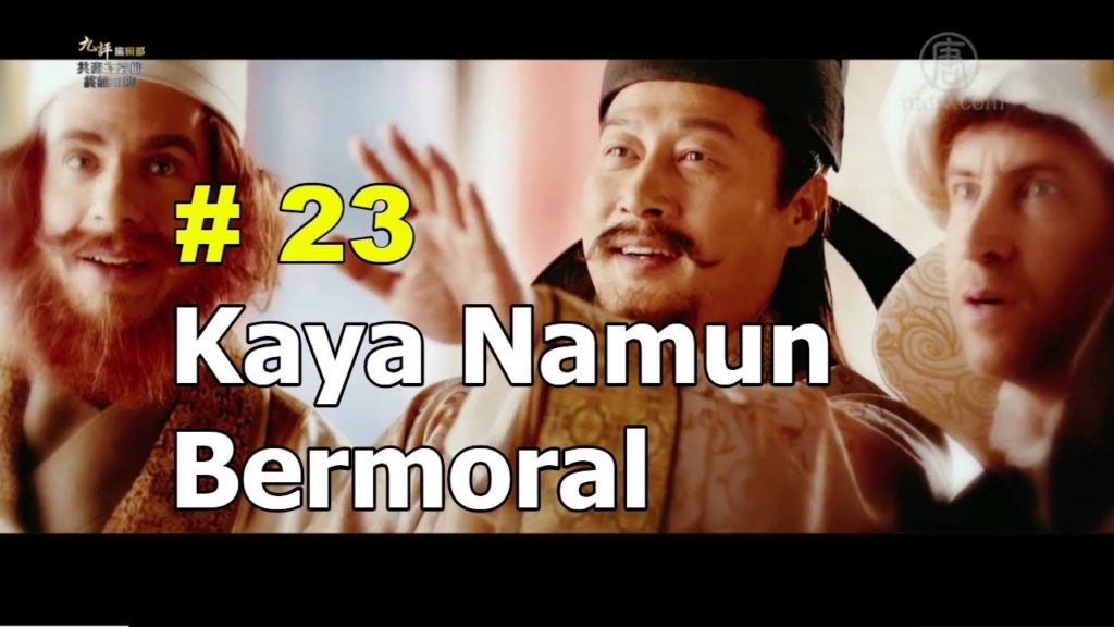 Kaya namun bermoral