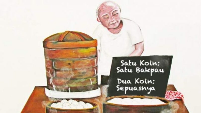Lu DongBin jual bakpau