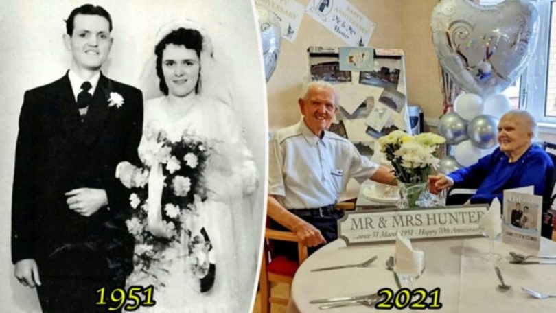 Davie dan Margaret Hunter (Kredit: SWNS)