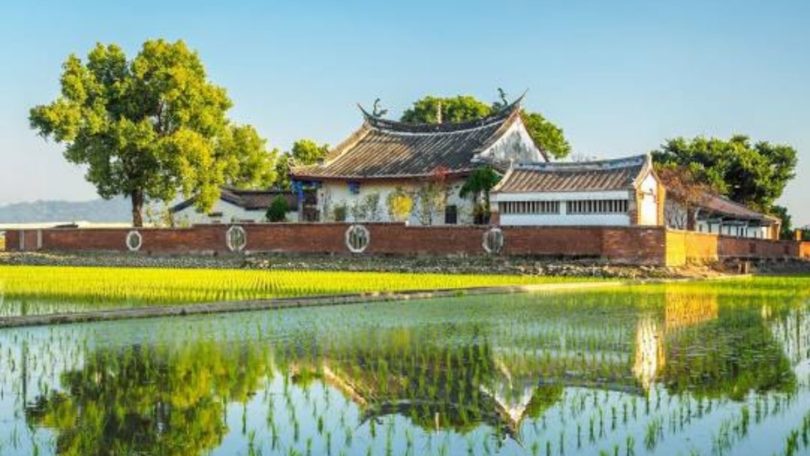 Mantan pejabat saat berada di Huisun Forest Recreation Area di dekat kota Taichung (Kredit: wikipedia)