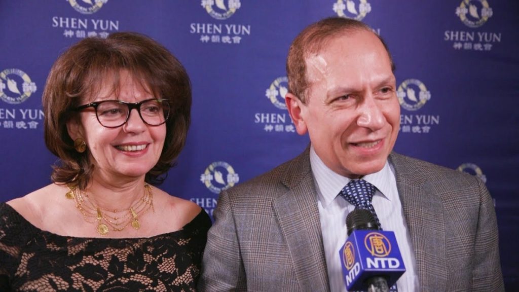 Penonton Shen Yun, Mourad Fahmi dan Odette Fahmi