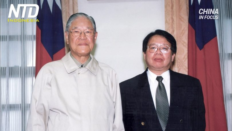 Mantan presiden Taiwan dan penasehatnya