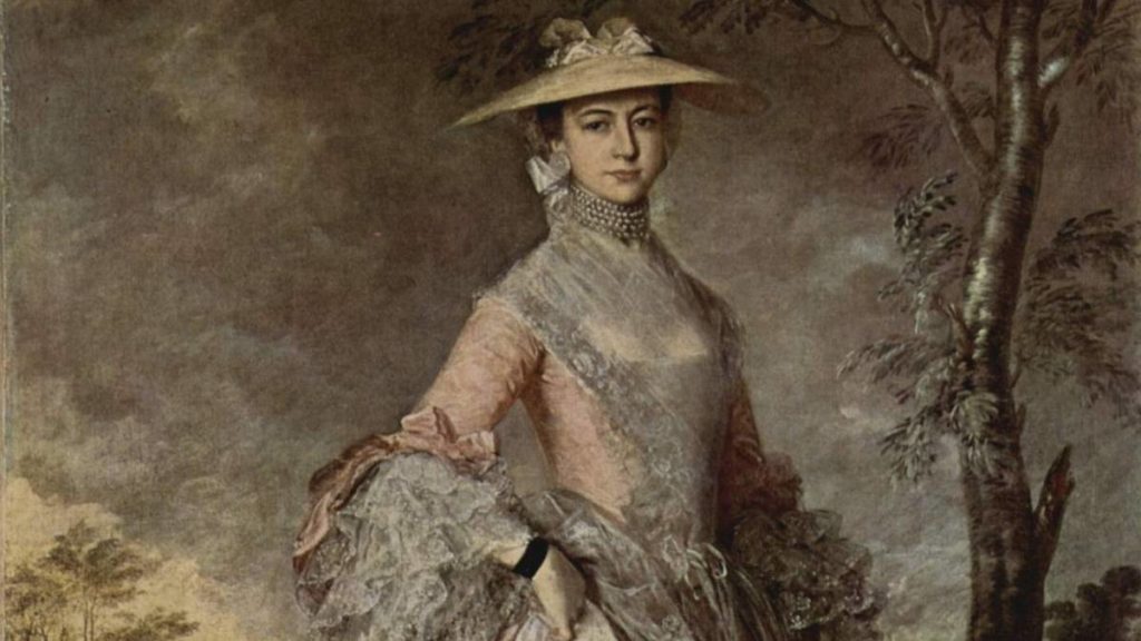 Postur tubuh yang baik (Thomas Gainsborough via Domain Publik Wikimedia Commons)