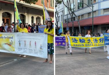 Kegiatan Falun Dafa di Hawaii