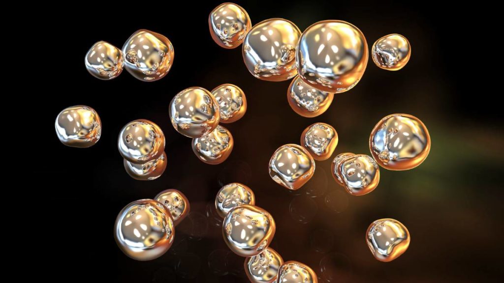 Nanopartikel Emas @Canva Pro