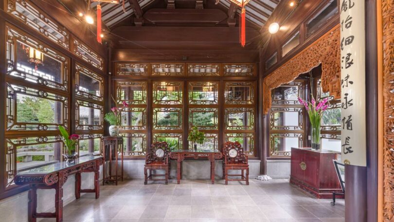 Rumah tradisional Tiongkok kuno @Canva Pro