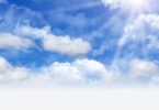 Cahaya matahari menembus awan @Pixabay