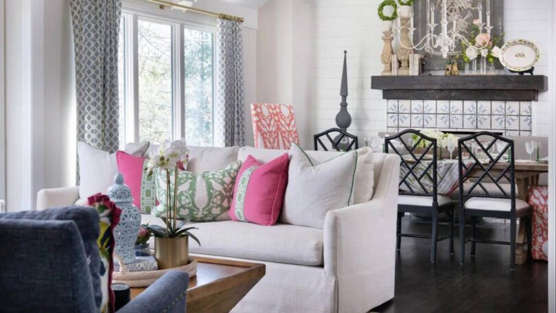 Ruang tamu rumah Preppy (Kredit: Handout/TNS via theepochtimes)