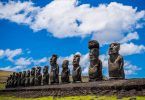 Moai di Pulau Paskah