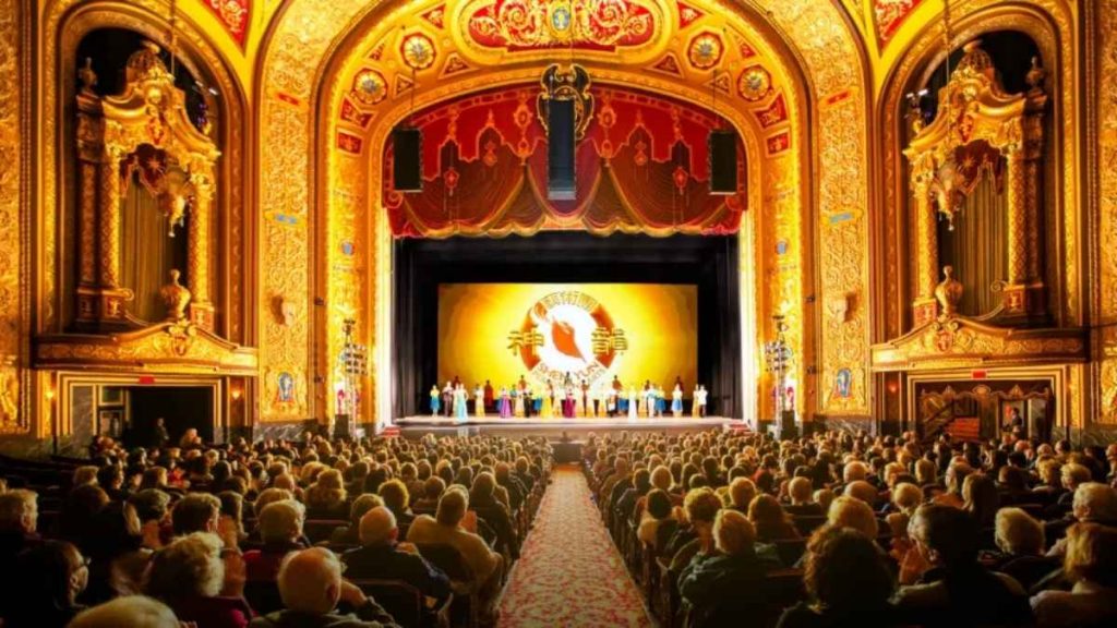 Penutupan pertunjukan Shen Yun di Providence Performing Arts Center di Providence, R.I., pada tanggal 6 Februari 2016
